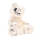 Bambino Silver Plated Teddy Bear with Book Money Box