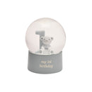Bambino 'My 1st Birthday' Blue Snow Globe
