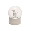 Bambino 'My 1st Birthday' Neutral Snow Globe