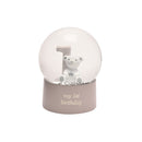 Bambino 'My 1st Birthday' Pink Snow Globe