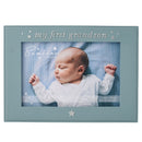 Bambino 'My First Grandson' Blue Photo Frame - 6" x 4"
