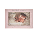 Bambino 'Our Little Princess' Pink Wooden Photo Frame - 6 x 4"