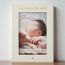 Bambino 'Welcome to the World' Photo Frame - 4" x 6"