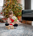 Boyds Bears Christmas 'Bubba Jinglepaws' Light-Up and Musical Bear - 30.5cm