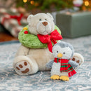 Boyds Bears Christmas 'Bubba Jinglepaws' Light-Up and Musical Bear - 30.5cm