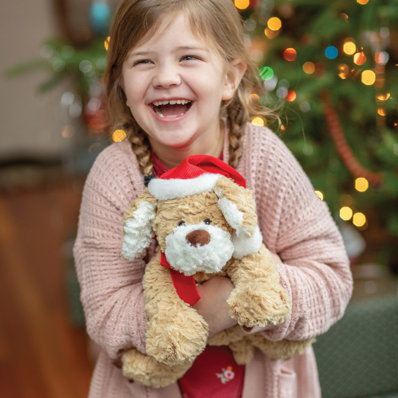 Boyds Bears Christmas 'Pepper McMintley' Festive Plush Dog - 25.5cm