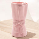 Hestia Pale Pink Bow Bouquet Vase - 24cm