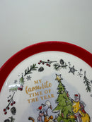 IMPERFECT PAINT Disney Winnie the Pooh Christmas Ceramic 4 Piece Dining Set