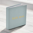 Bambino 'Little Man' Blue Linen Photo Album