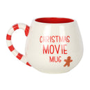 Candy Cane Christmas Movie Rounded Gingerbread Mug in Box