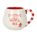 Candy Cane Christmas Movie Rounded Gingerbread Mug in Box