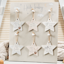 'Hello Baby' Ceramic Star Welcome Gift Hanging Decorations – Assorted Designs