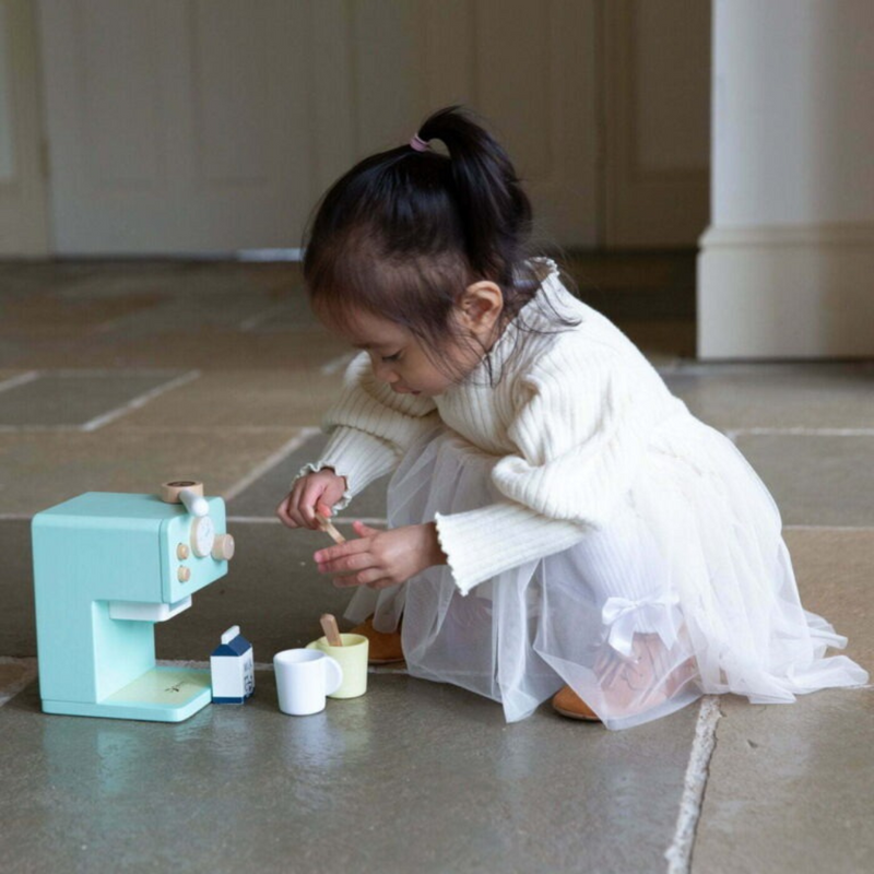 Classic World - Wooden Coffee Maker Role Play Set