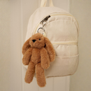 Cookie The Bunny Softie - Dark Brown Plush Toy Keyring