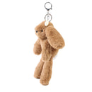 Cookie The Bunny Softie - Dark Brown Plush Toy Keyring