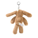 Cookie The Bunny Softie - Dark Brown Plush Toy Keyring
