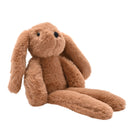 Cookie The Long Leg Bunny Softie - Dark Brown Plush Toy in Optional Gift Box (35cm)