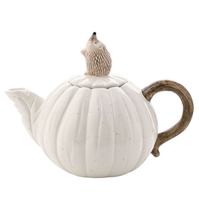 Country Living Hedgehog on a Pumpkin Teapot