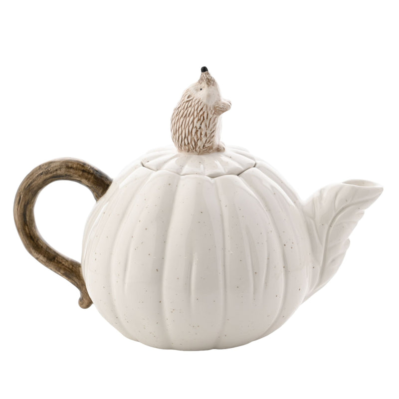 Country Living Hedgehog on a Pumpkin Teapot