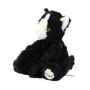 Crumpet The Cat Softie - Black & White Plush Toy in Optional Gift Box (26cm)