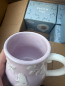 MARKED Disney Alice in Wonderland 'Cheshire Cat' Gift Boxed Embossed Mug