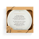 PRE-ORDER Demdaco Winnie the Pooh Friendship Giving Plate