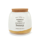 PRE-ORDER Demdaco Winnie the Pooh 'Sweeter Than Hunny' Small Cork Lid Canister