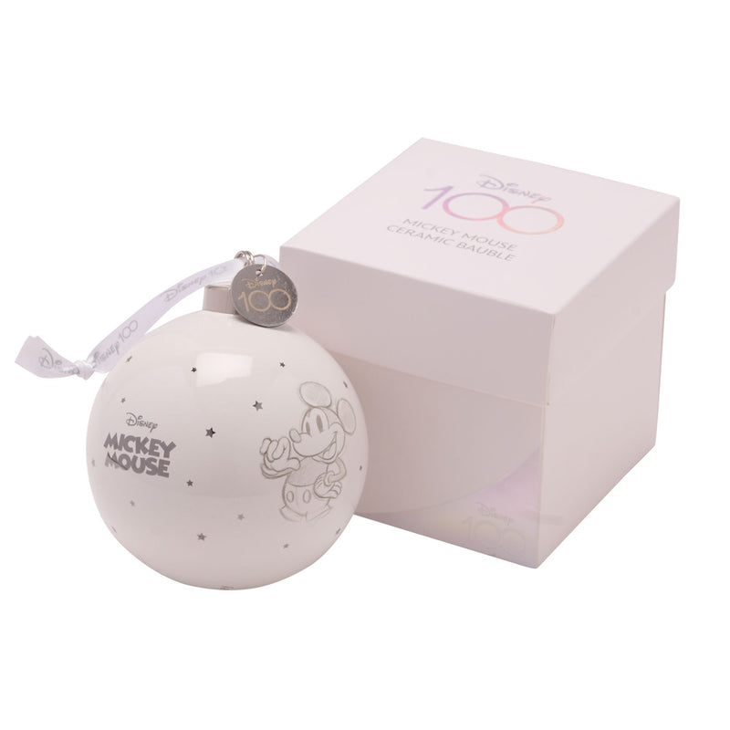 Disney 100 Mickey Mouse Gift Boxed Bauble