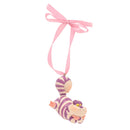 Disney Christmas Alice in Wonderland and Cheshire Cat Set of 2 Resin Hanging Decorations