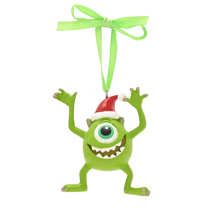 Disney Christmas Monster's Inc Mike and Sully Set of 2 Resin Hanging Decorations