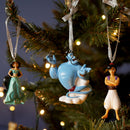Disney Christmas Princess Jasmine, Genie & Aladdin Set of 3 Resin Hanging Decorations