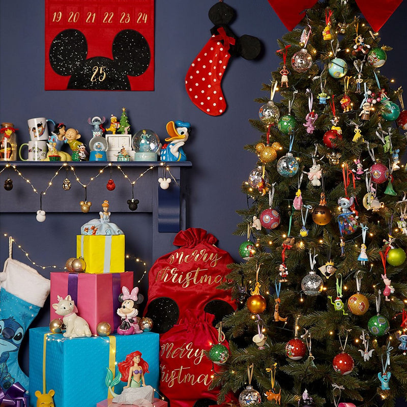 Disney Christmas The Little Mermaid's Ariel and Flounder Set of 2 Resin Hanging Decorations