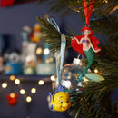 Disney Christmas The Little Mermaid's Ariel and Flounder Set of 2 Resin Hanging Decorations
