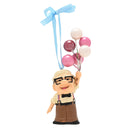 Disney Christmas UP's Carl and His House Set of 2 Resin Hanging Decorations