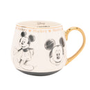Disney Classic Collectable Mickey Mouse Mug with Dark Grey Accent in Gift Box