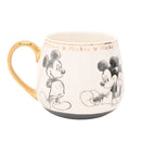 Disney Classic Collectable Mickey Mouse Mug with Dark Grey Accent in Gift Box