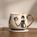 Disney Classic Collectable Nightmare Before Christmas Mug with Black Accent in Gift Box