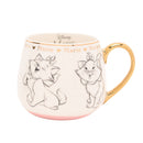 Disney Classic Collectable Oui Marie Mug with Pink Accent in Gift Box