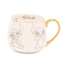 Disney Classic Collectable Stitch Mug with Grey Accent in Gift Box
