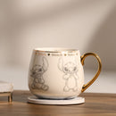 Disney Classic Collectable Stitch Mug and Matching Coaster Set with Gift Box