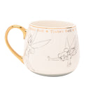 Disney Classic Collectable Tinkerbell Mug with Sage Green Accent in Gift Box