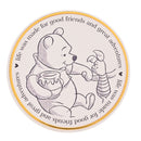 Disney Classic Collectable Winnie the Pooh 'Life Was Made For Good Friends and Great Adventures' Coaster