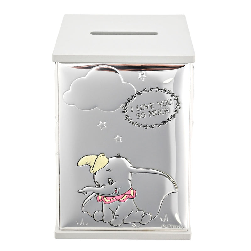 Disney Dumbo Silver Plated Money Box