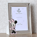 Disney Minnie Mouse Silver Plated Photo Frame - 4" x 6"