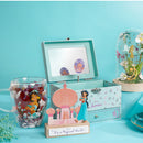 Disney Pastel Princess Jasmine Floral Decorative Glass Mug