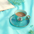 Disney Pastel Princess Jasmine Tea Cup and Saucer Gift Boxed Set