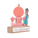 Disney Pastel Princess Jasmine 'It's a Magical World' Mini Plaque