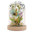 Disney Pastel Princess Jasmine 'Let The Stars Guide You' Florals in a Cloche with Neon Light