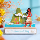 Disney Pastel Princess Moana 'The Ocean is Calling' Mini Plaque