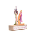 Disney Pastel Princess Rapunzel 'Find Your True Destiny' Mini Plaque